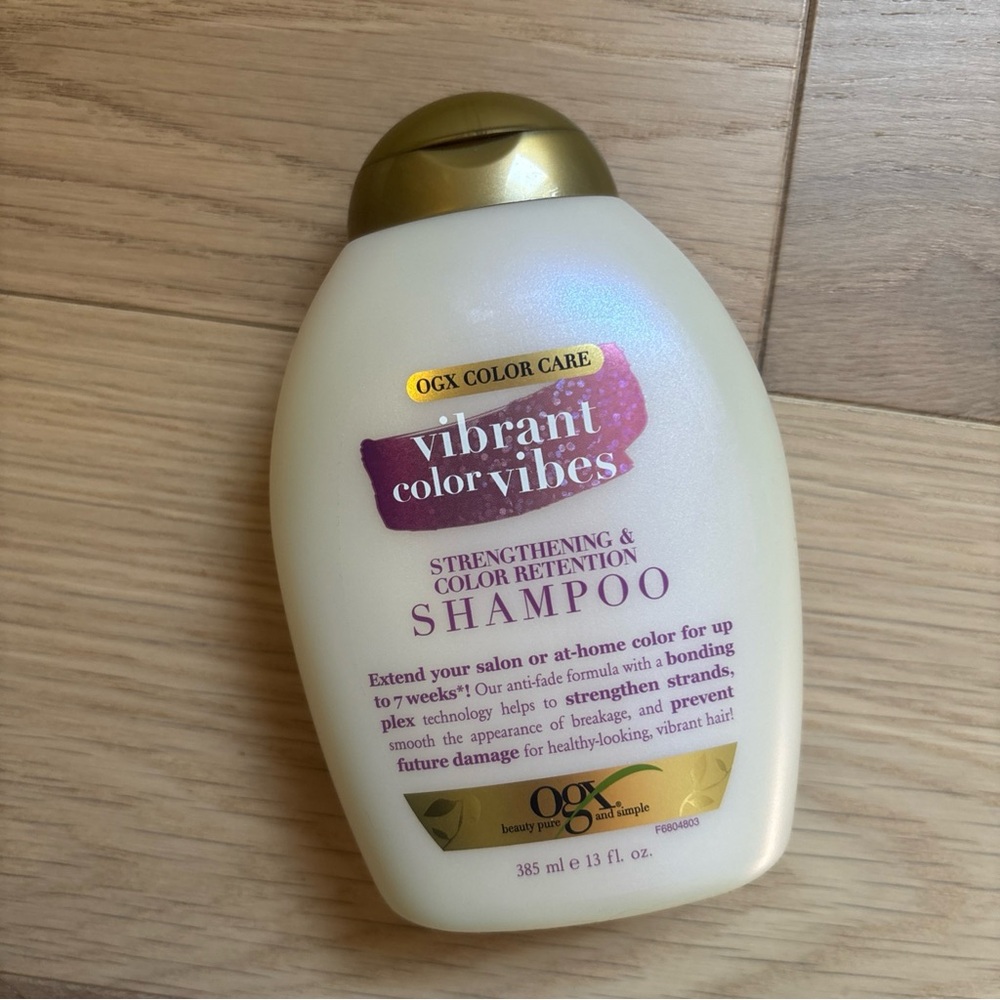OGX Vibrant Vibes Nourishing Shampoo for Radiant Hair New Discontinued